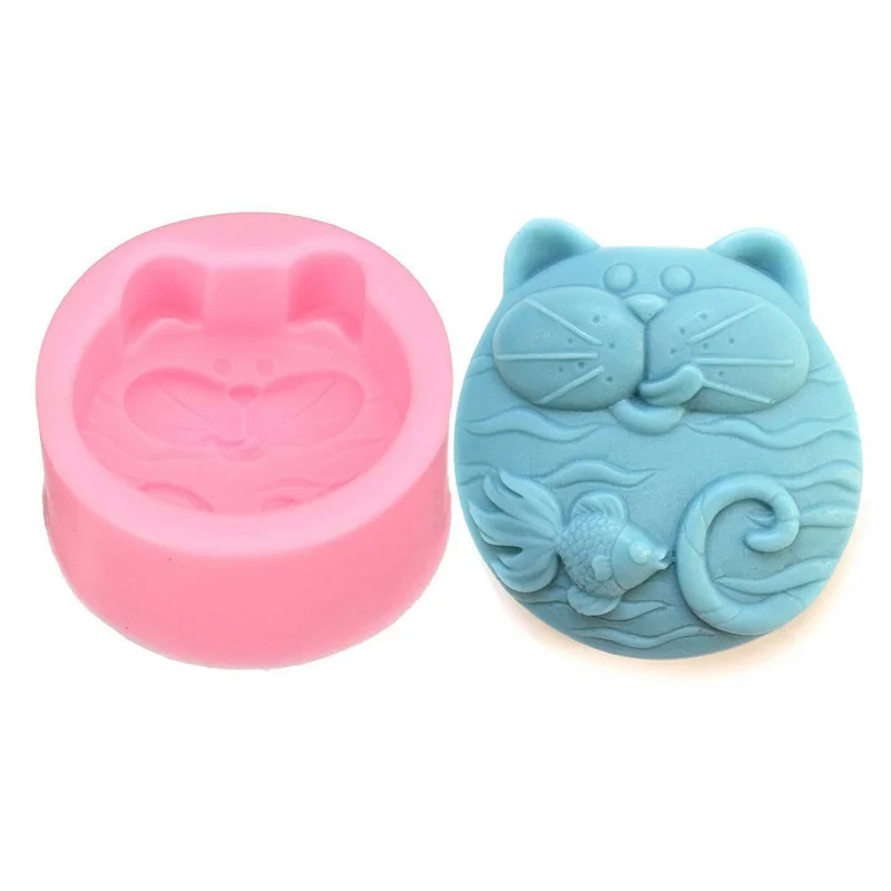 Art Craft Cat - 1PC 비 스틱 실리콘 몰드 3D