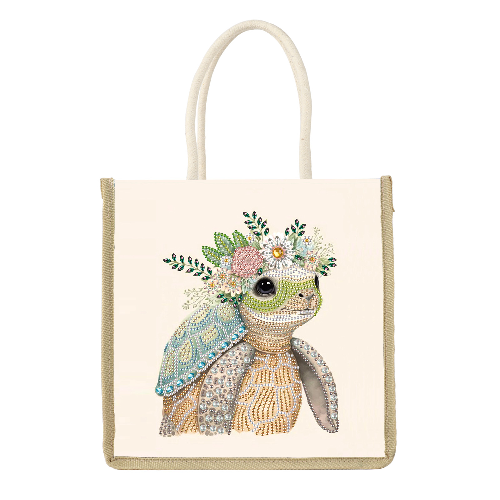 Art Craft Shop - 다이아몬드 아트 페인팅 핸드백 키트, 귀여운
