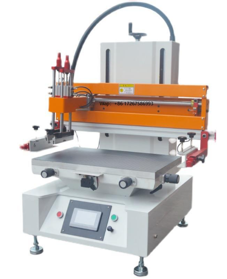 Silk Screen Printing - 평판 반자동 단색 실크스크린 인쇄기 플라스틱