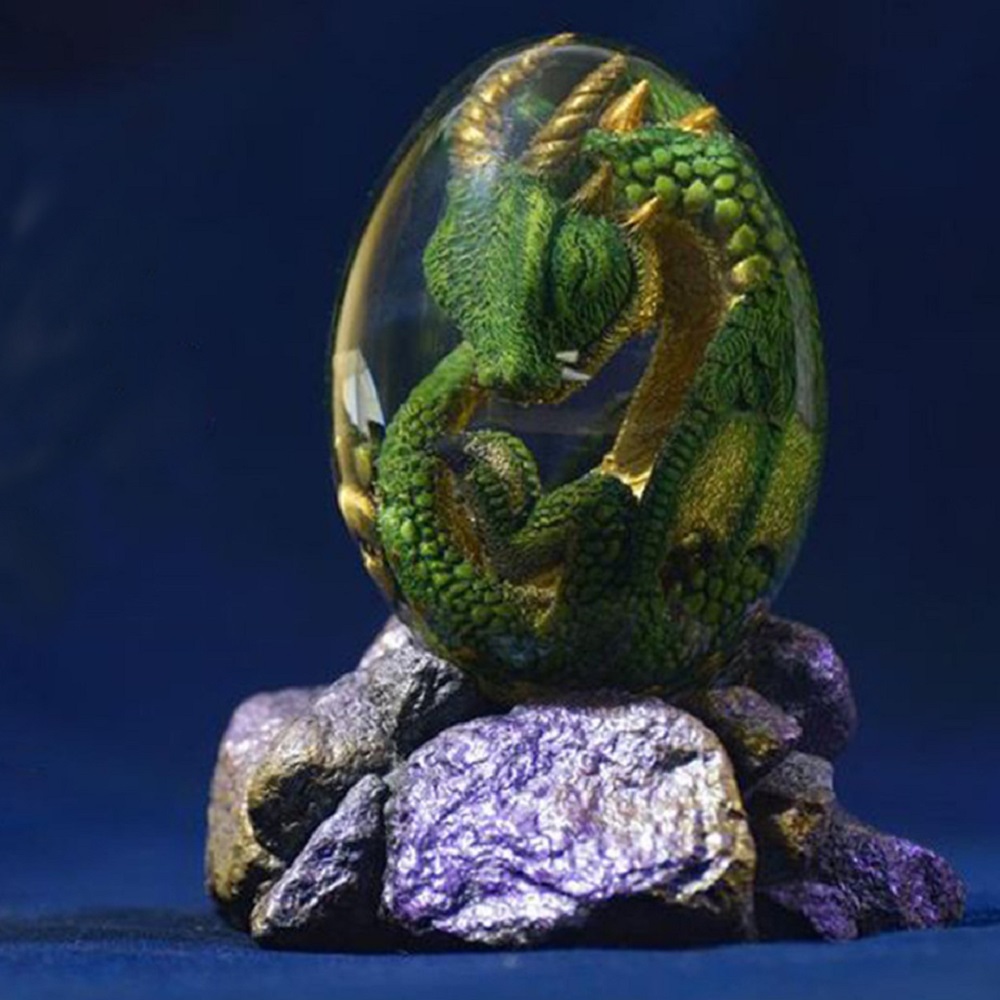 스탠드베이스와 용암 드래곤 계란 동상 공룡 계란 수지  - Art Craft Dinosaurs 리뷰 및 가격
