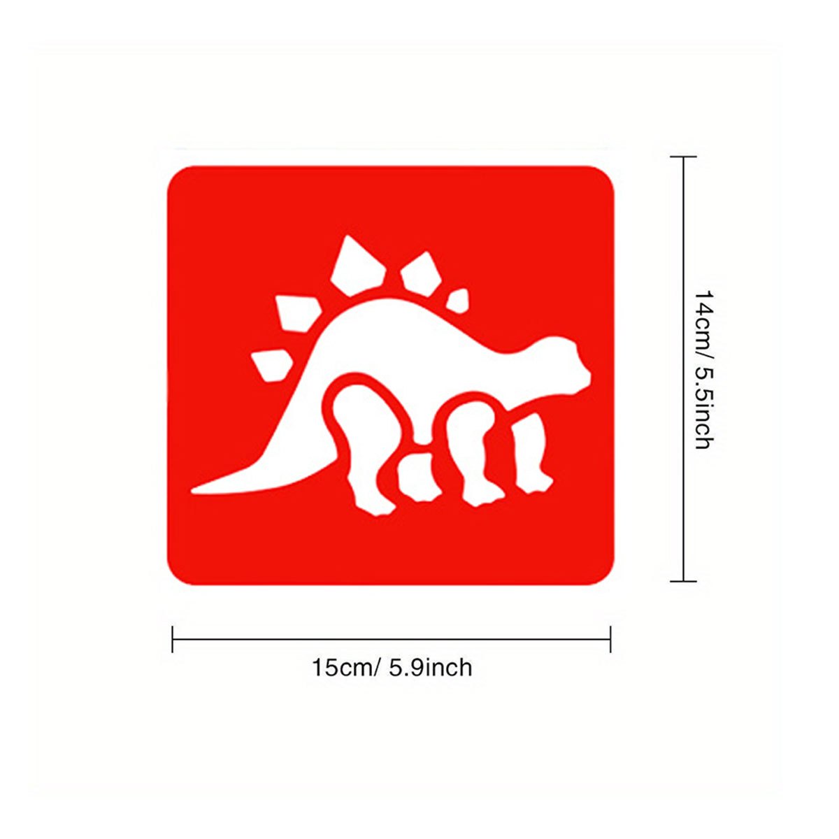 6Pcs 미니 마커가있는 6Pcs 공룡 그림 스텐실 세 - Art Craft Dinosaurs 리뷰 및 가격