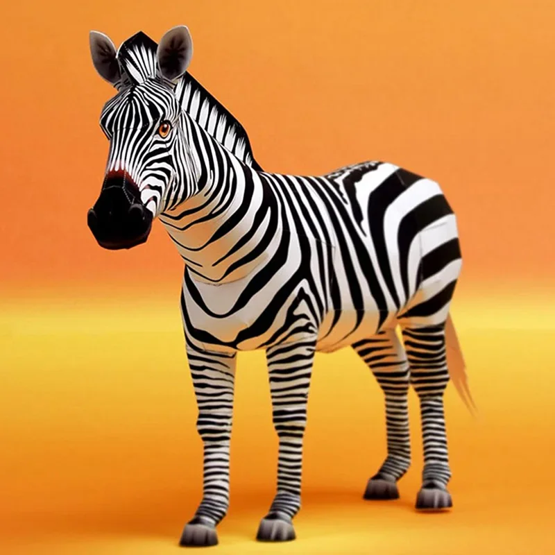 얼룩말 종이접기 미니 귀여운 3D 종이 모델 페이퍼크래 - Art Craft Zebra 리뷰 및 가격