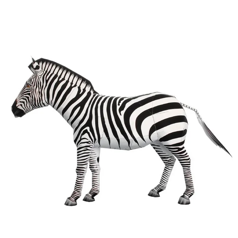 얼룩말 종이접기 미니 귀여운 3D 종이 모델 페이퍼크래 - Art Craft Zebra 리뷰 및 가격