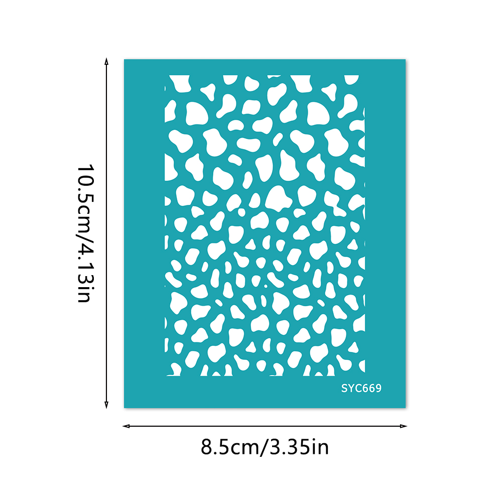 폴리머 클레이용 6가지 스타일의 보헤미안 플로럴 실크  - Silk Screen Printing 리뷰 및 가격
