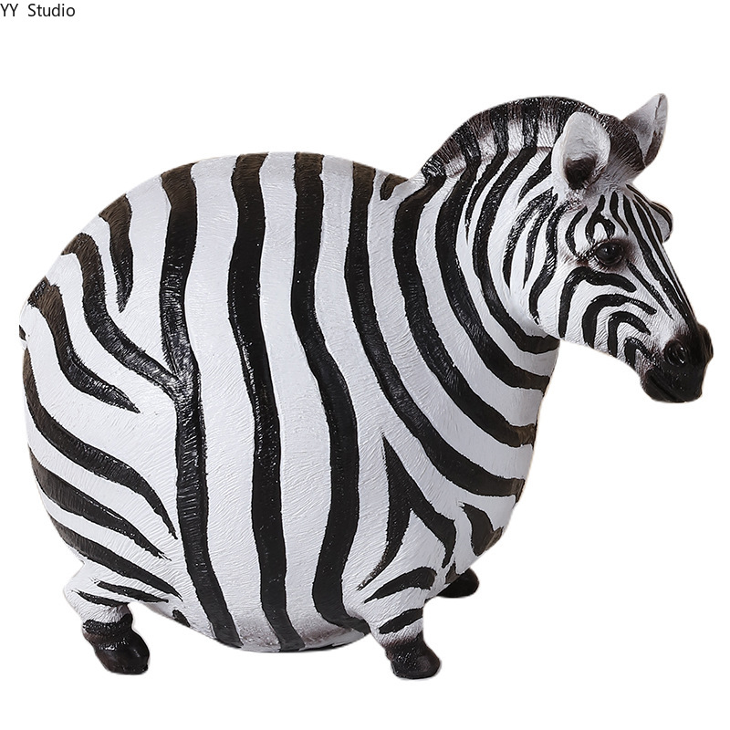 북유럽풍 레진 얼룩말 장식품 예술 동물 조각 장식품 가 - Art Craft Zebra 리뷰 및 가격