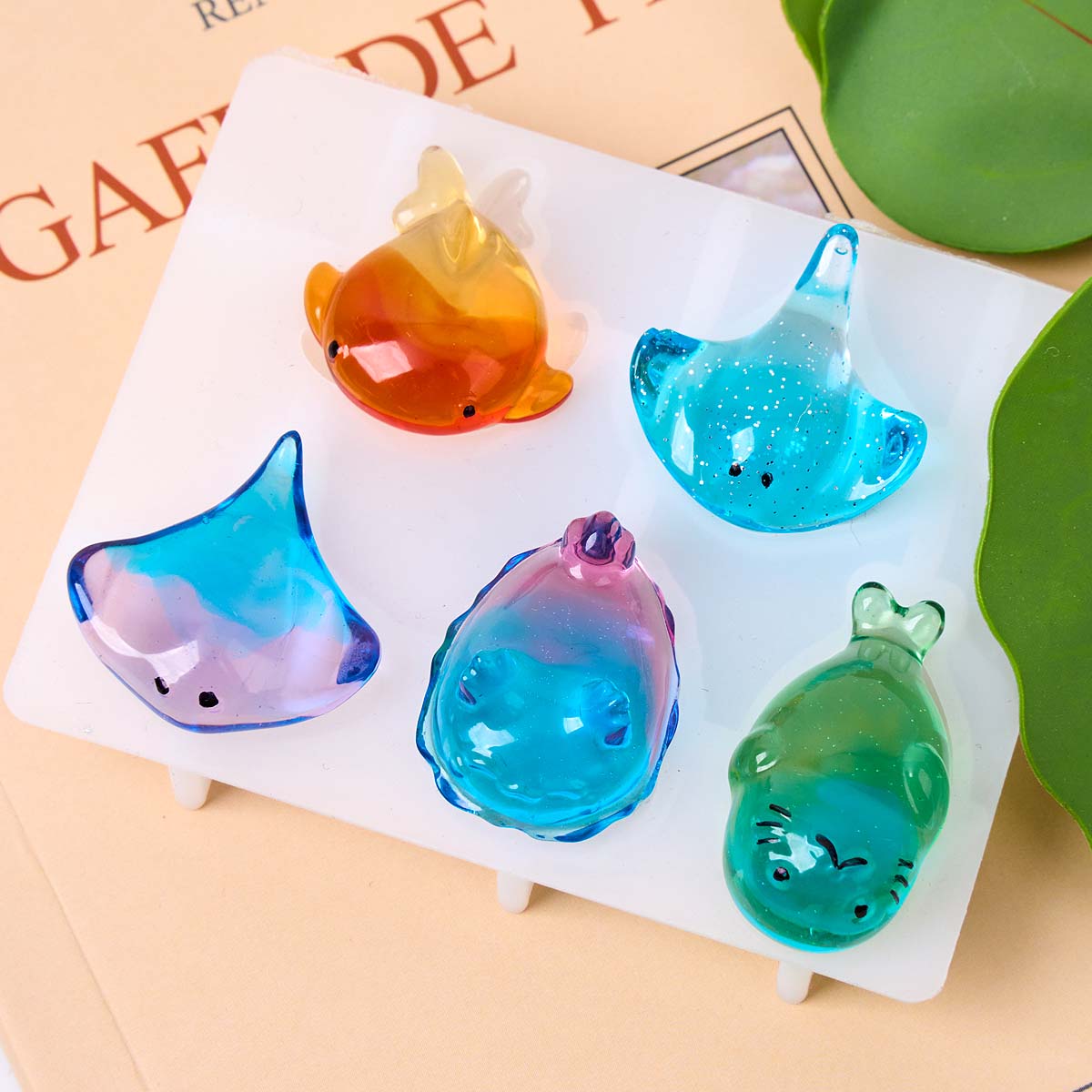 3D 힐링 귀여운 만타 가오리 실리콘 몰드 DIY 키체 - Art Craft Things 리뷰 및 가격