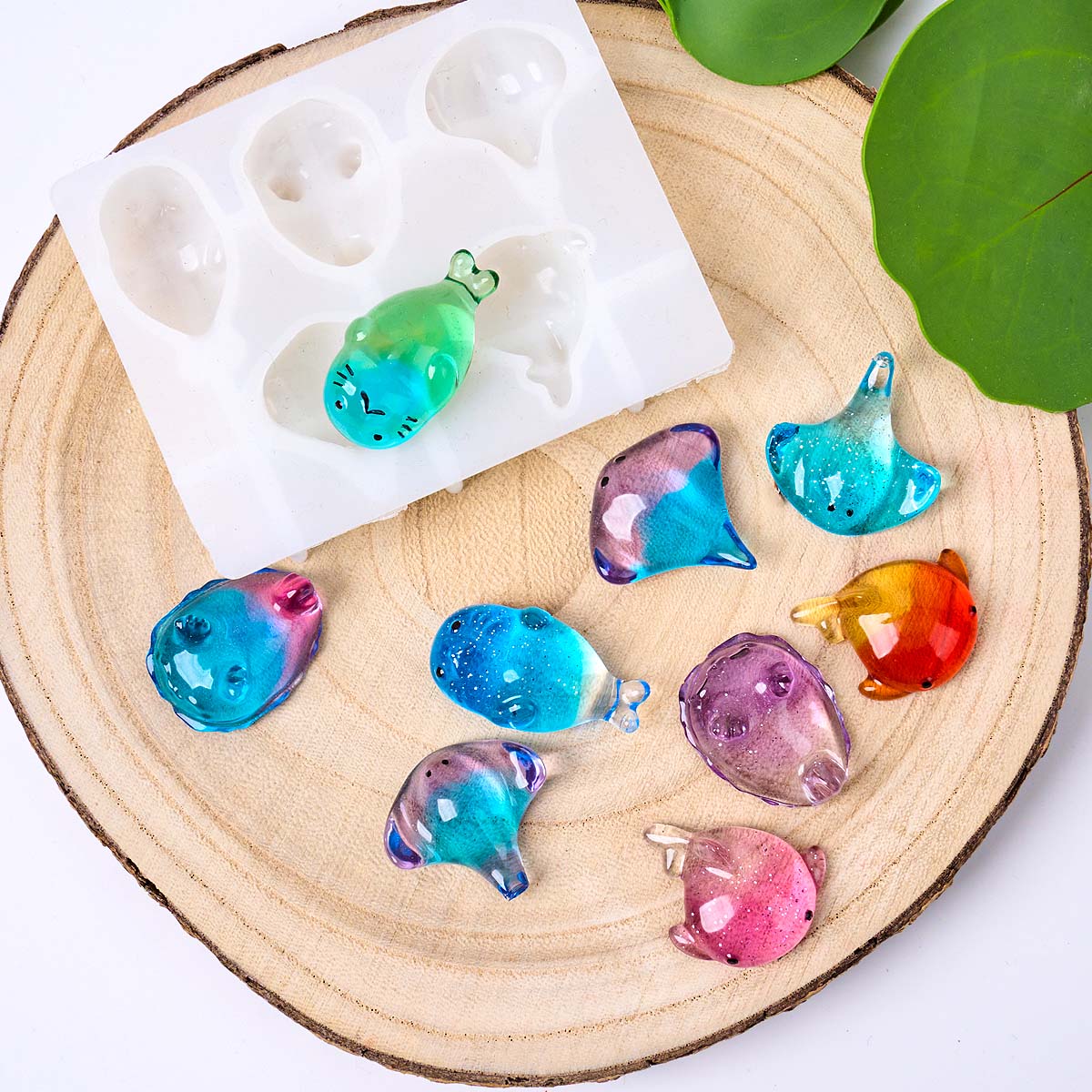 3D 힐링 귀여운 만타 가오리 실리콘 몰드 DIY 키체 - Art Craft Things 리뷰 및 가격