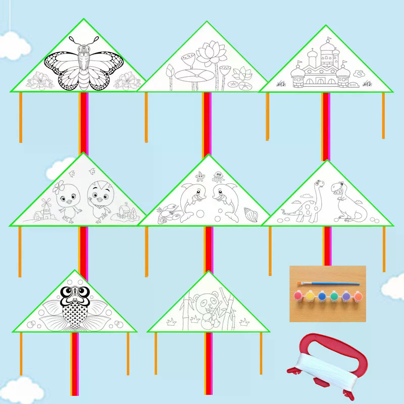 DIY 블랭크 연(凍紙凍紙) 어린이 교육용 그림 연(凍 - Art Craft Kite 리뷰 및 가격