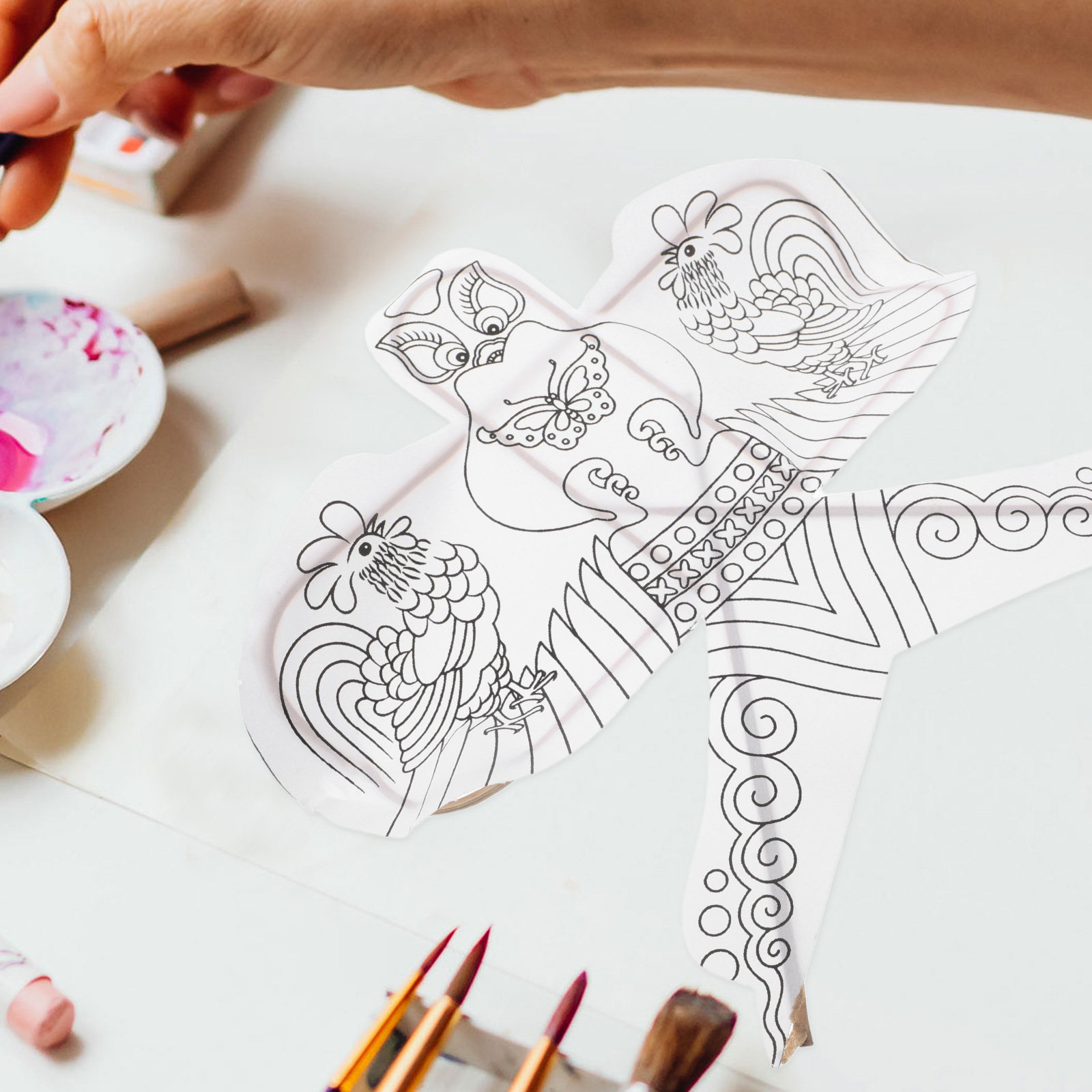 어린이용 DIY 연 만들기 키트, 그림 그리기 및 장식 - Art Craft Kite 리뷰 및 가격