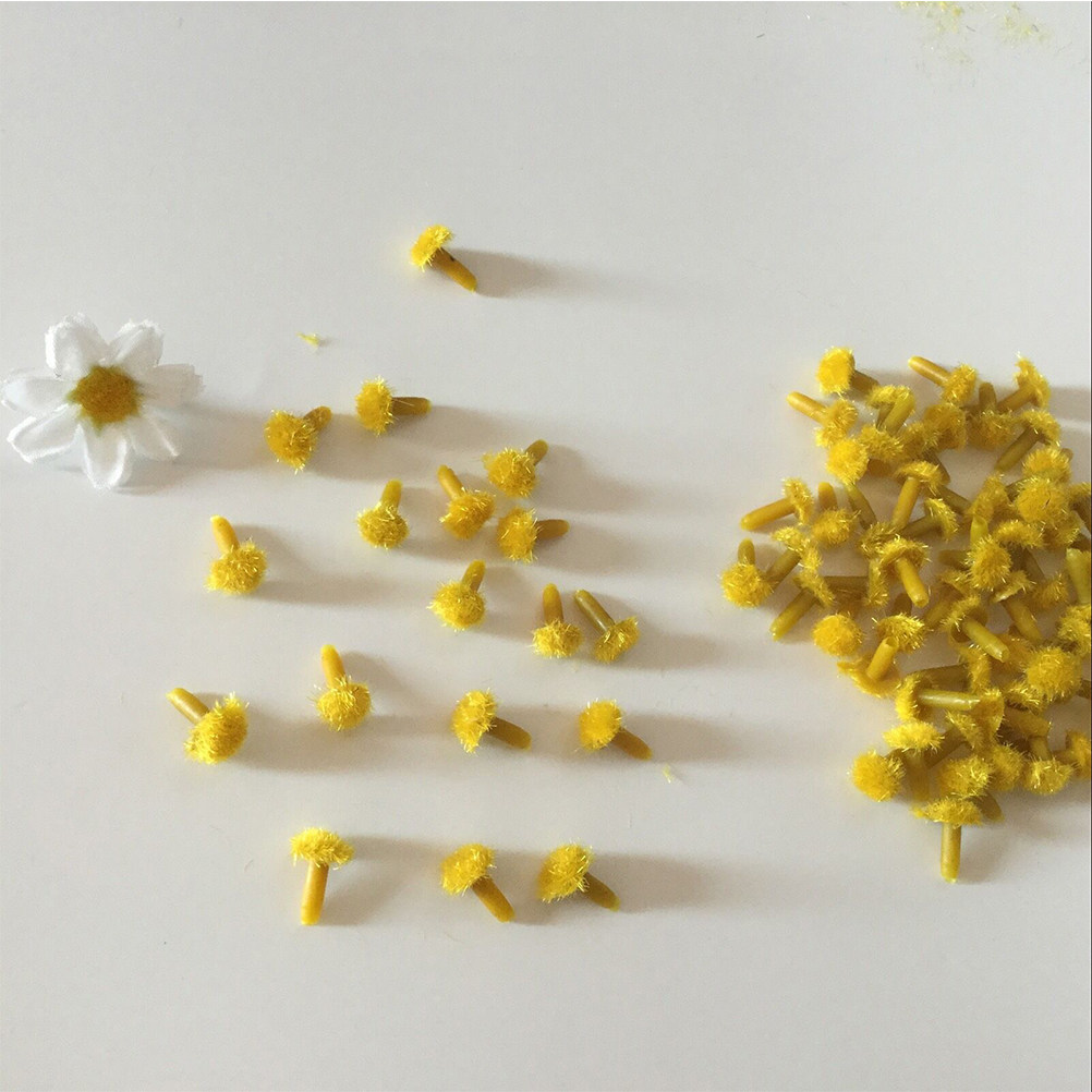 200Pcs 해바라기 수술 DIY 꽃 공예를위한 시뮬레 - Art Craft Shop 리뷰 및 가격